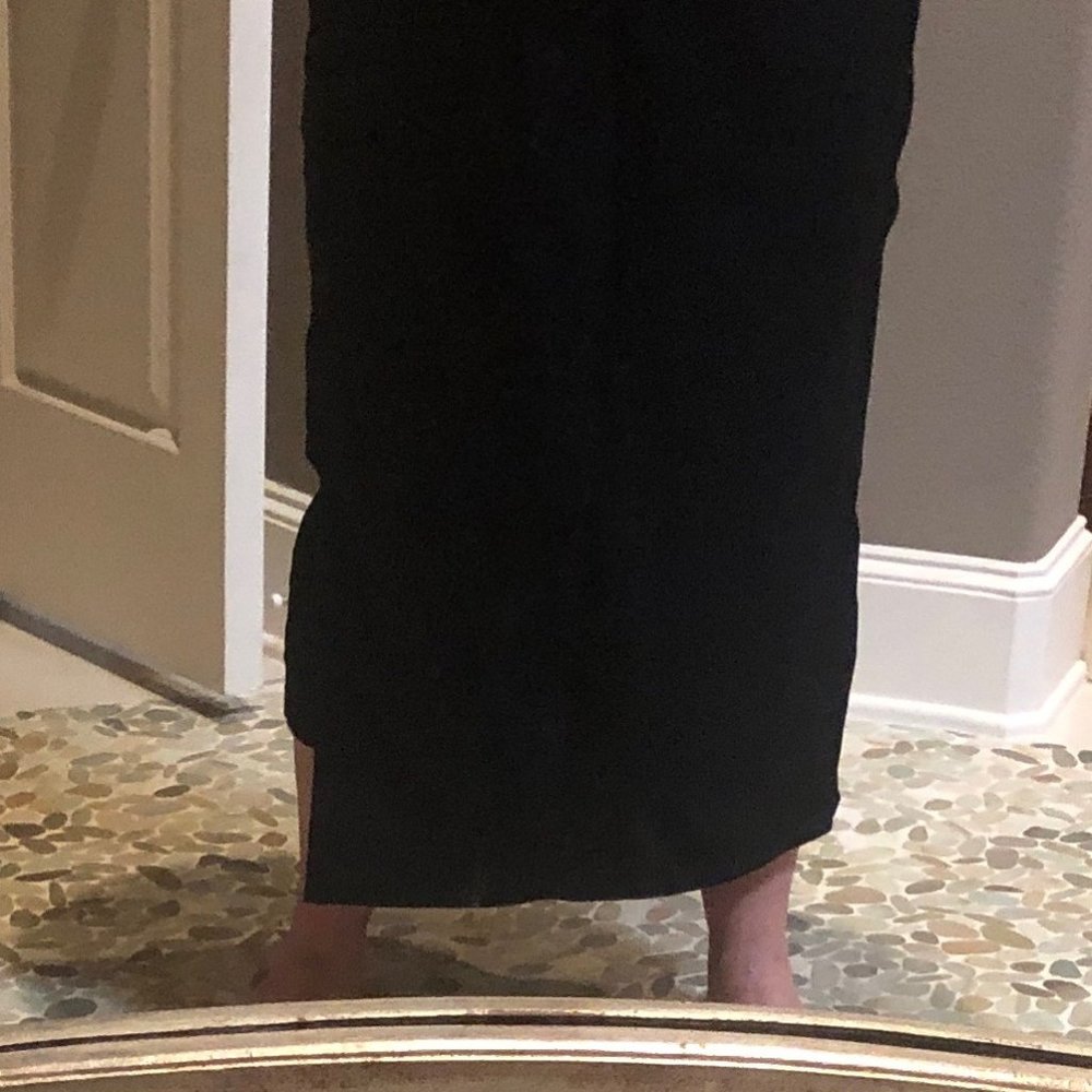 Betabrand 2X Long Skort Black